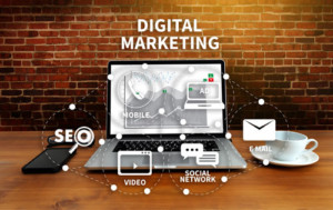 digital marketing graphic.